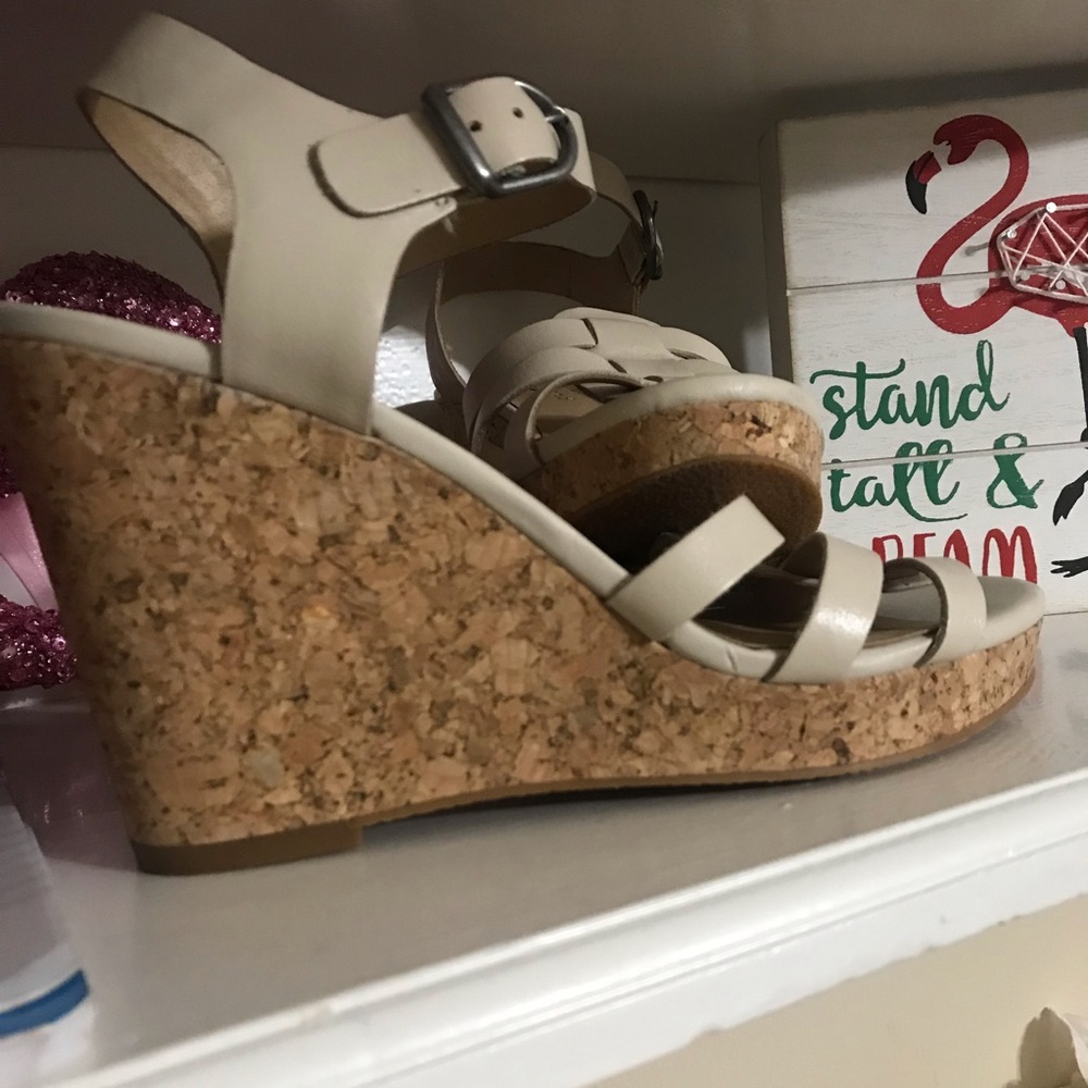 LUCKY BRAND WILLOW CORK WEDGES
